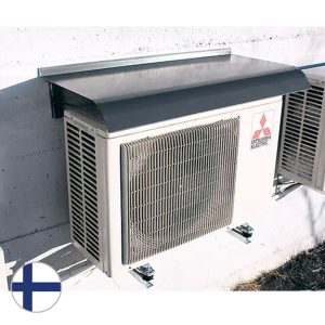 Ilmalämpöpumpun suojakatos